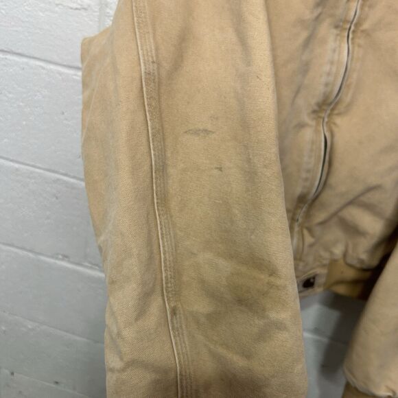 Vintage Carhartt Quilt-Lined Santa Fe Jacket “Wheat” J14 WET - Picture 4 of 13